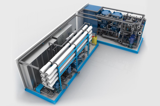 kaufen Skid Design 99% Meerwasser Entsalzung RO System mit intelligenter Steuerung on-line-Fertigung