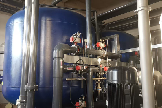 Industrielle Wasserfilteranlagen mit Aktivkohlenstoff mit Adsorptionstechnologie