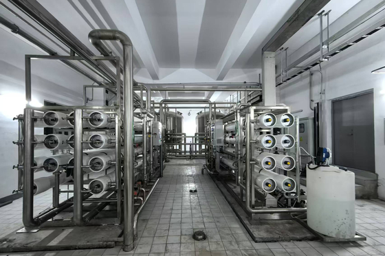 Wasseraufbereitung Zwei-Stufen-RO-System, industrielle Umkehrosmose-Maschine